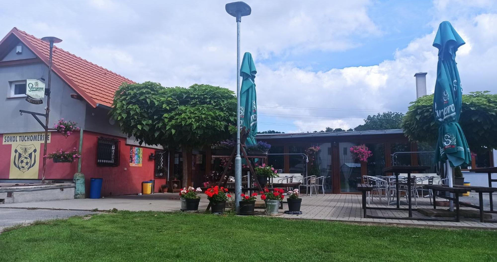 Guest House Kristi Tuchomerice Exterior foto